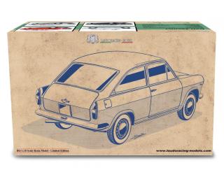 Autobianchi Primula Coupé 1965 Grigio metallizzato Laudoracing 1:18 Resinemodell (Türen, Motorhaube... nicht zu öffnen!)
